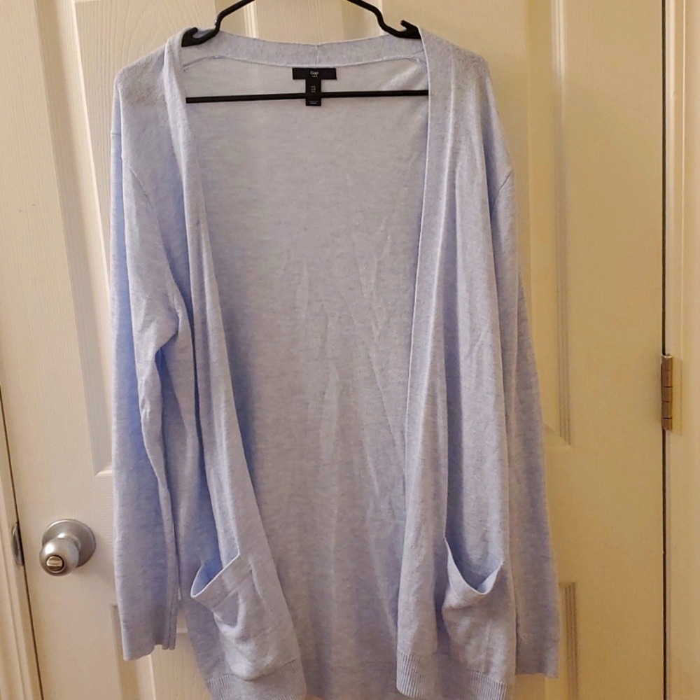 Light blue Gap cardigan
